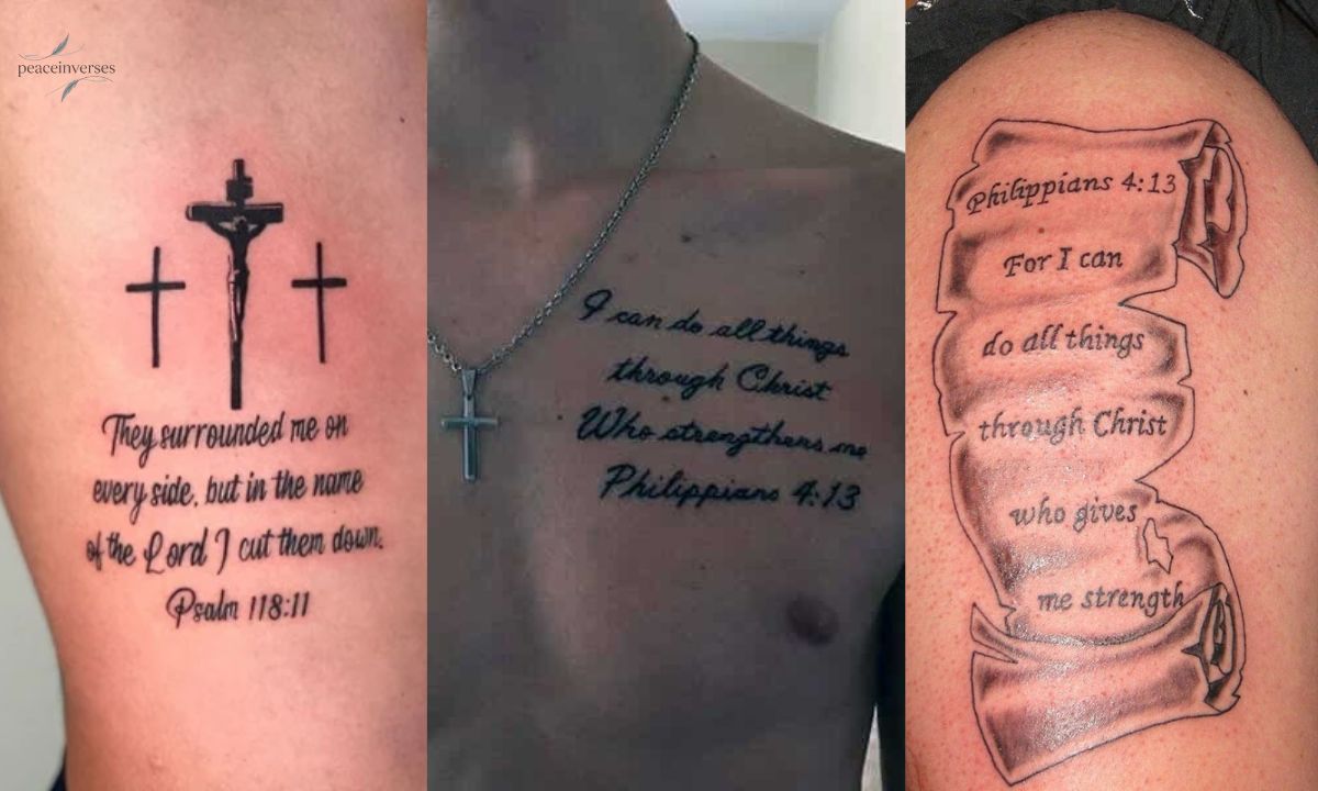 110 Powerful Bible Verses for Guys Tattoos That Reflect Strength and Faith