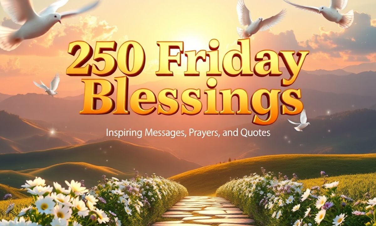 250 Friday Blessings Inspiring Messages, Prayers, and Quotes