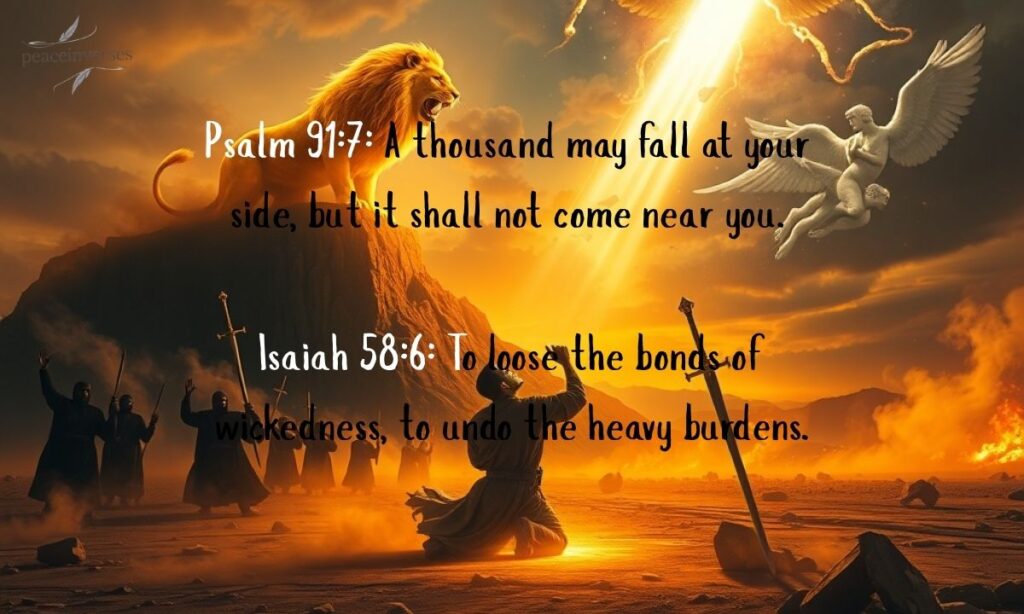 30 Dangerous Prayers Against Enemies with Bible Verses