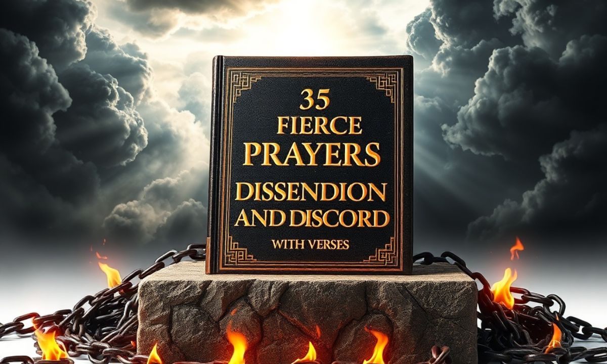 35 Fierce Prayers Against Dissension and Discord with Verses
