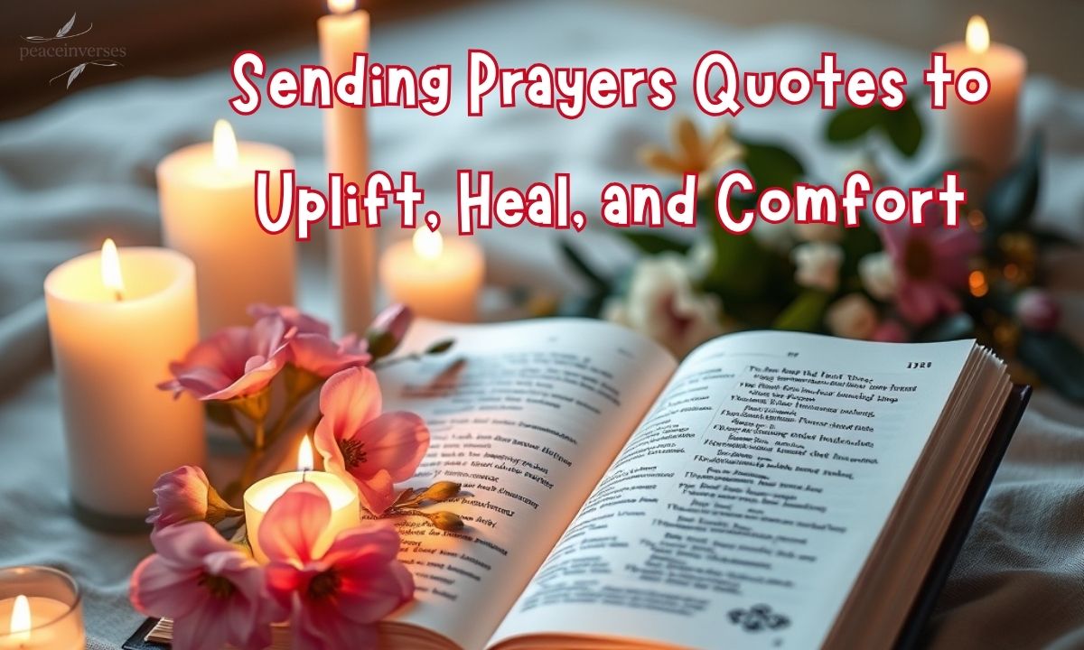 60 Powerful Sending Prayers Quotes to Uplift, Heal, and Comfort