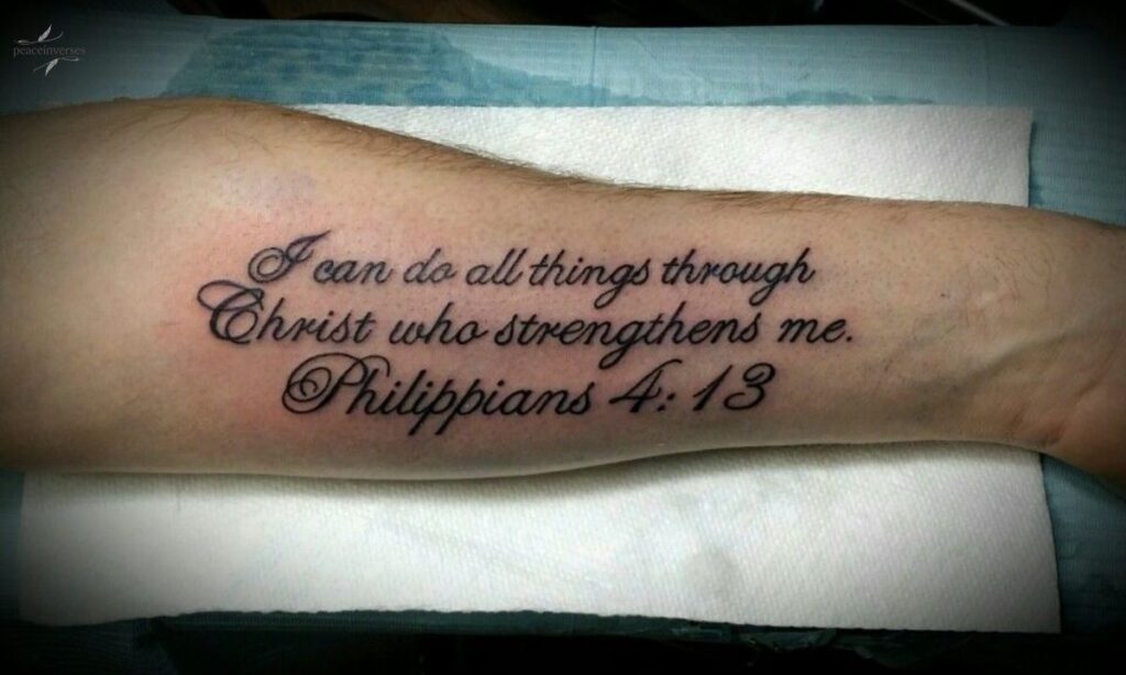 71–85 Short & Minimalist Bible Verses for Tattoos