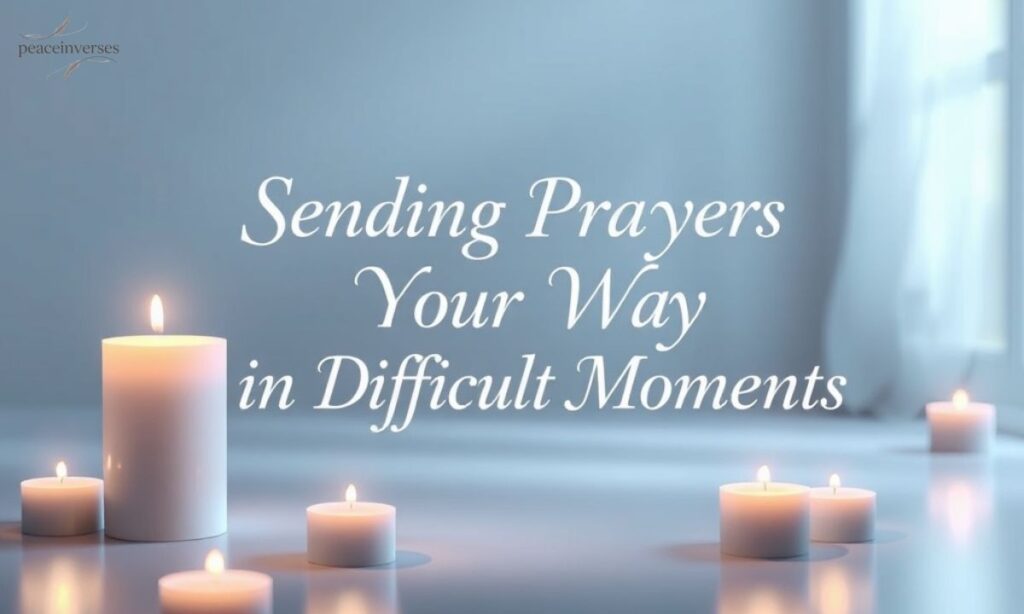A Longer Message: Sending Prayers Your Way in Difficult Moments