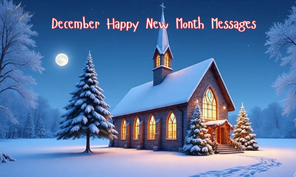Faith-Based December Happy New Month Messages