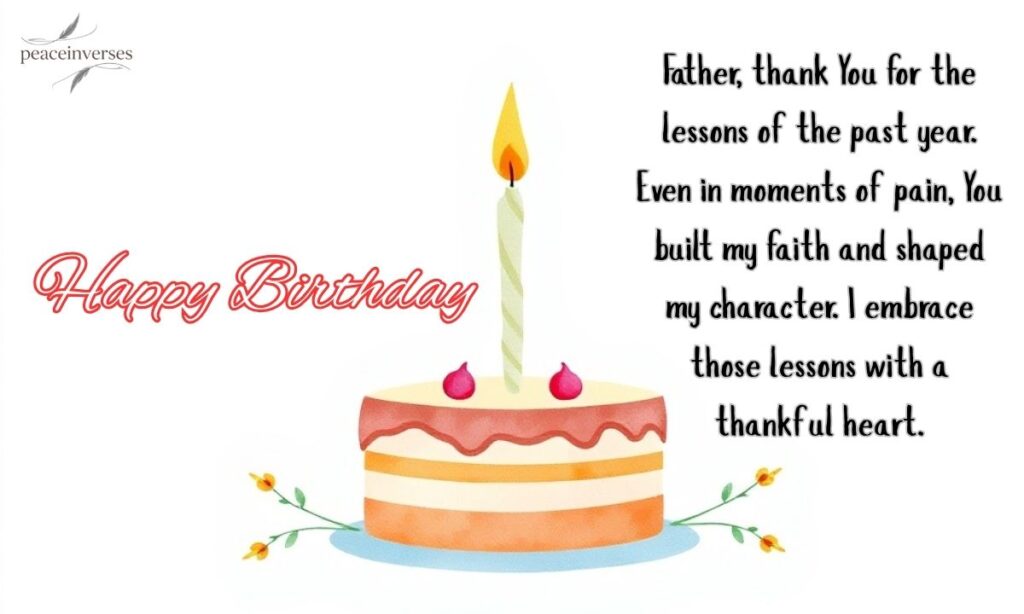 Heartfelt Birthday Prayers for Myself