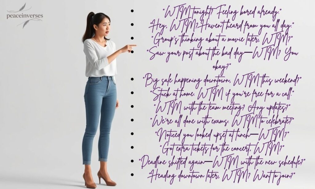 12 Best Examples of “WTM” in Text