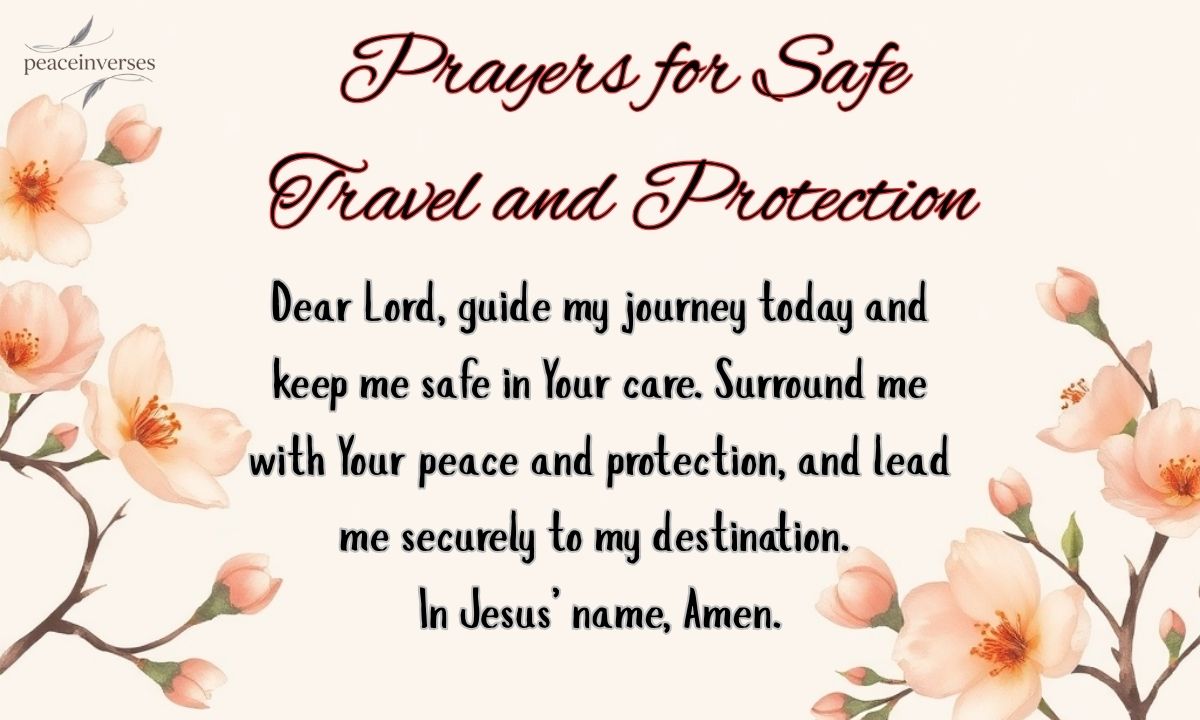 50+ Prayers for Safe Travel and Protection: Your Spiritual Guide for Every Journey