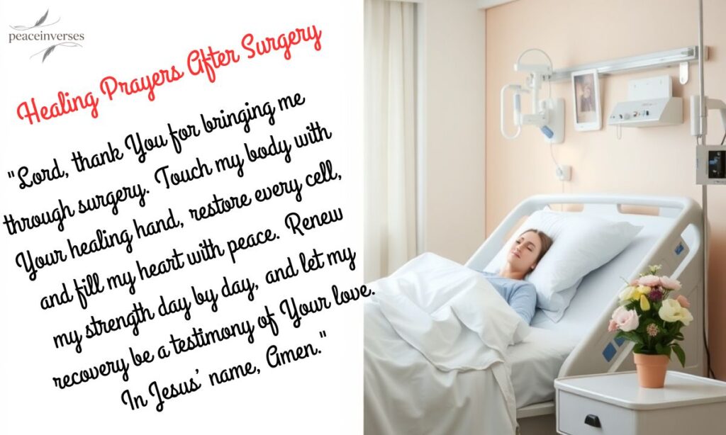Healing Prayers After Surgery 