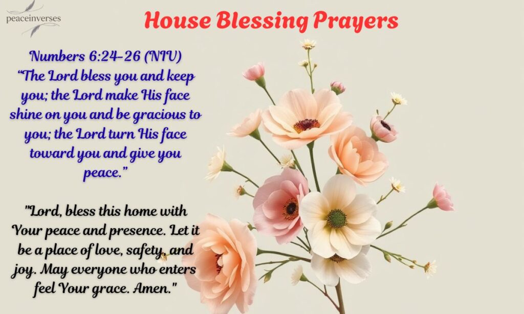 House Blessing Prayers