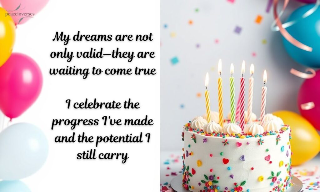 Inspirational Birthday Wishes for Myself