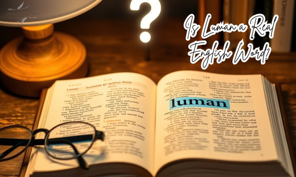 Is Luman a Real English Word