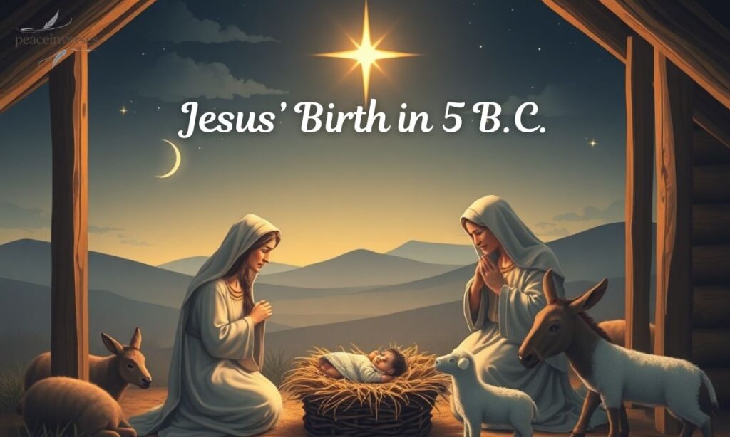 Jesus’ Birth in 5 B.C.