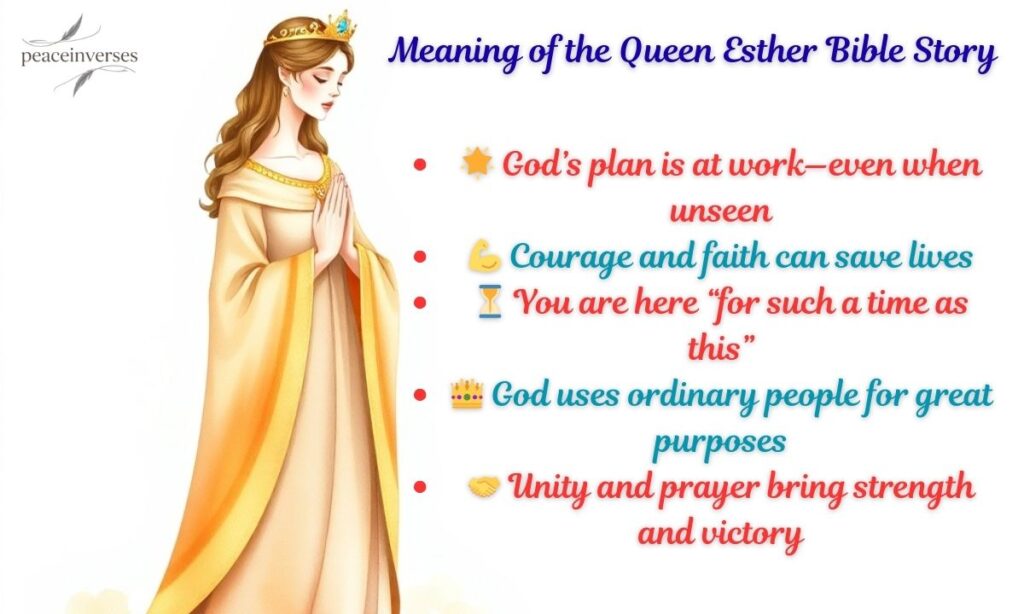 Meaning of the Queen Esther Bible Story