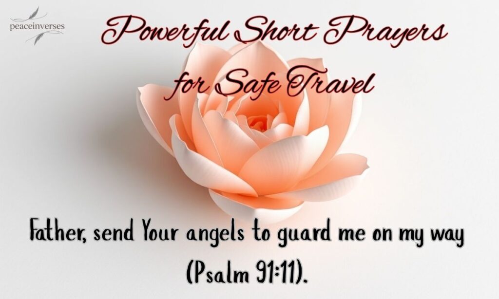 Powerful Short Prayers for Safe Travel