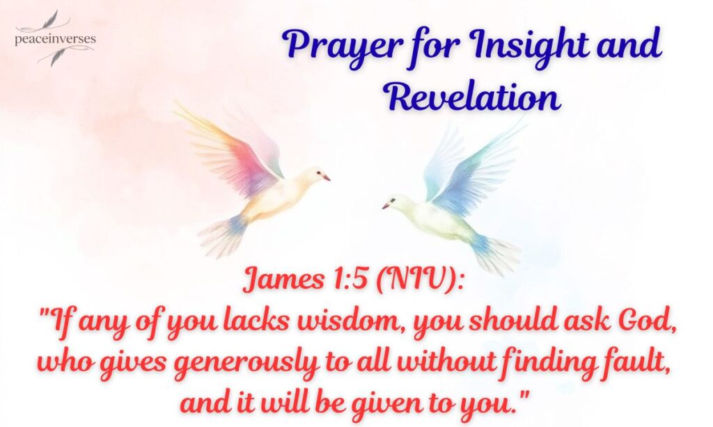 James 1:5 (NIV):
"If any of you lacks wisdom, you should ask God, who gives generously to all without finding fault, and it will be given to you."