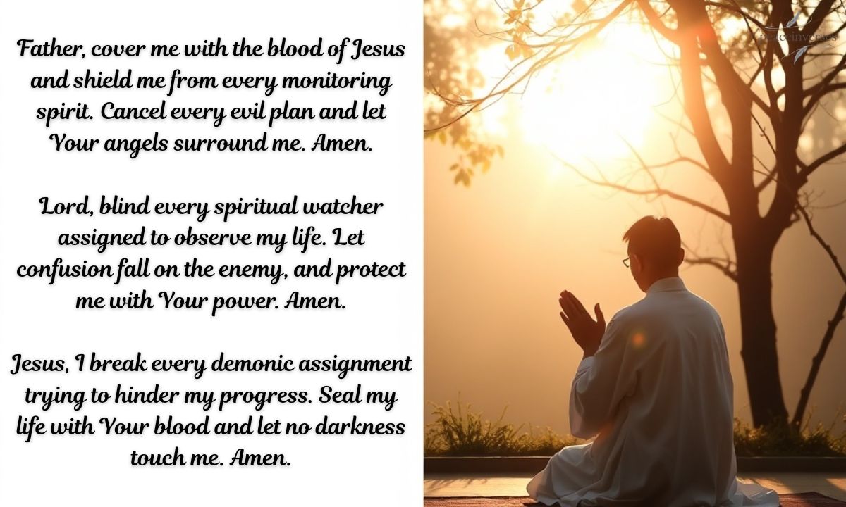 Prayers Against Monitoring Spirits: A Biblical Guide