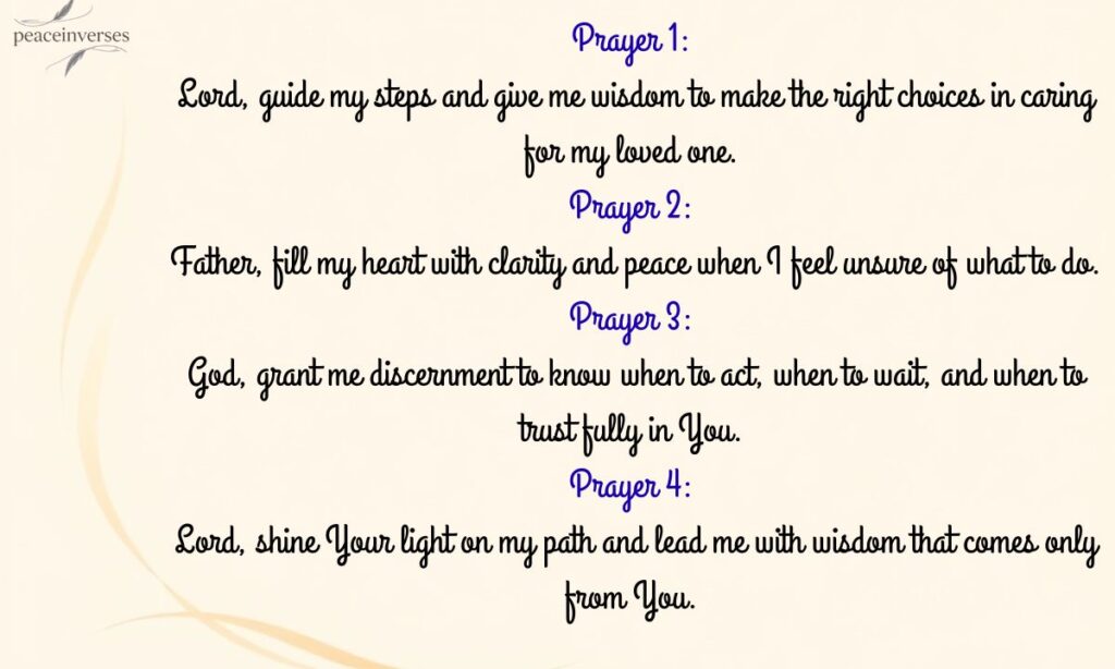 Prayers for Wisdom and Guidance