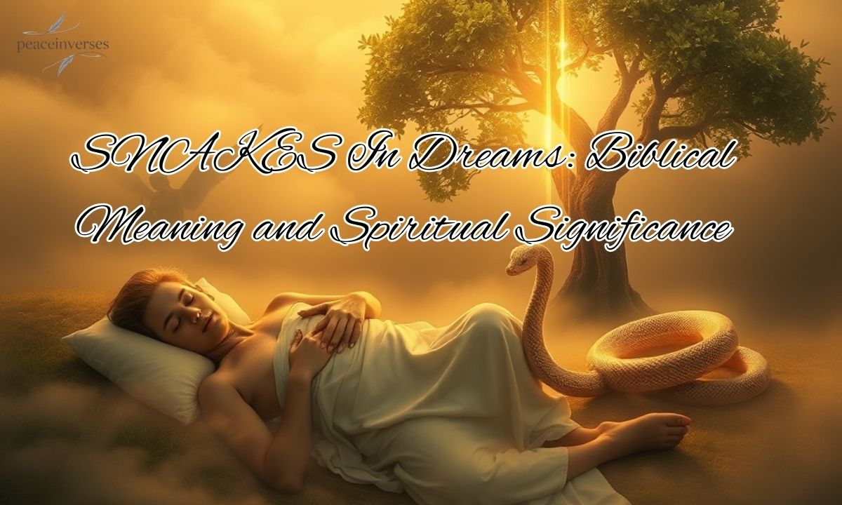 SNAKES In Dreams: Biblical Meaning and Spiritual Significance
