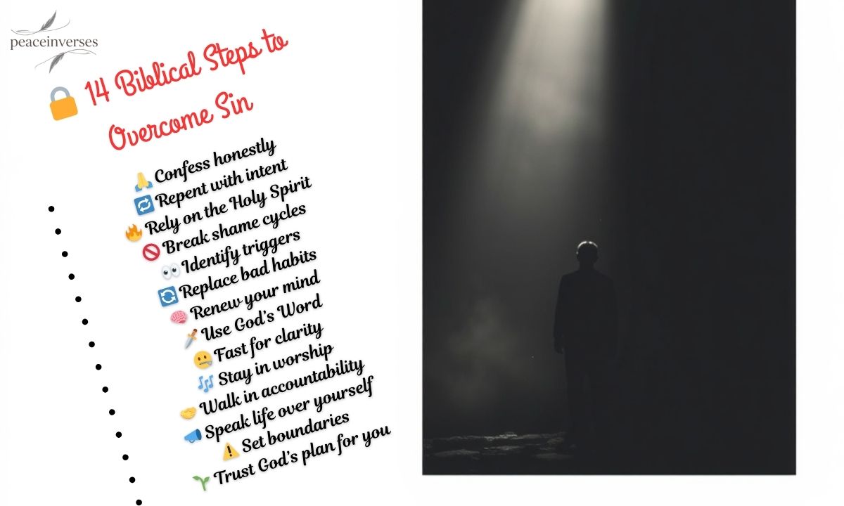 Struggling With Sin? 14 Biblical Steps to Overcome It & Reclaim Your Freedom