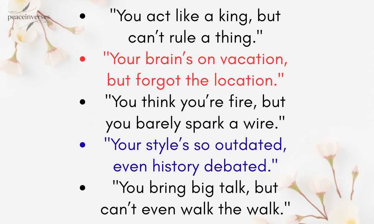 99+ Roasts That Hurt and Rhyme: Savage, Funny & Creative Burns