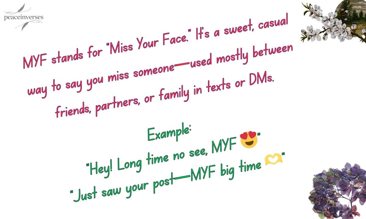 MYF Meaning in Text: What It Really Means and How to Use It Naturally (2025)
