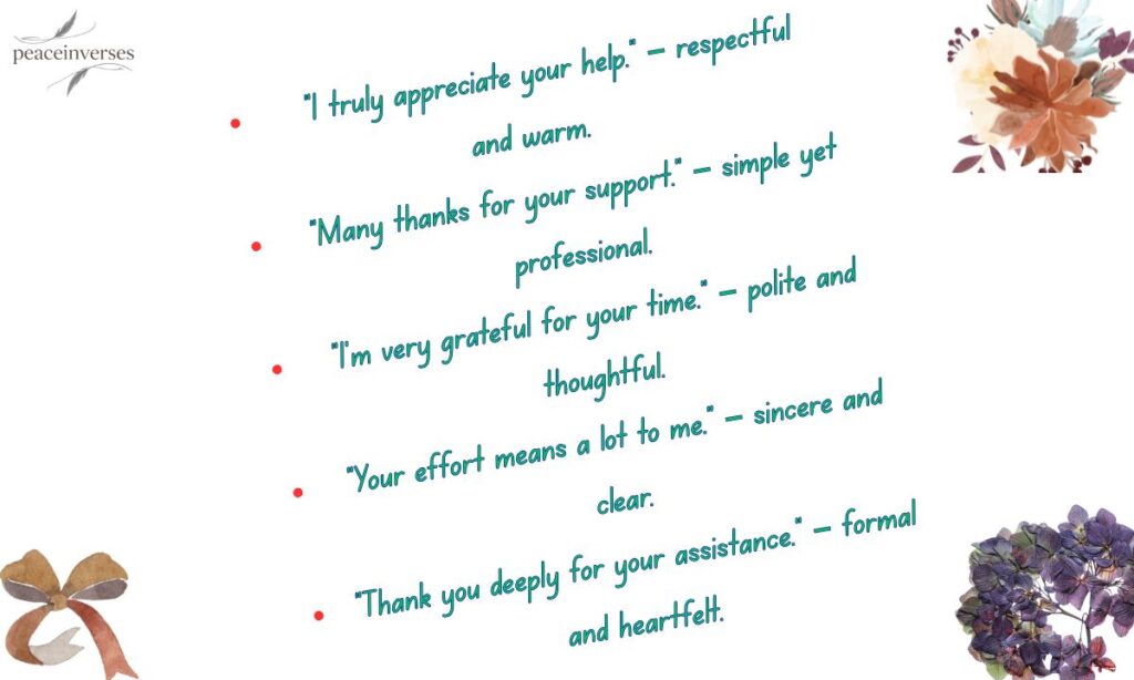 Polite & Professional Alternatives to "SM" (So Much)