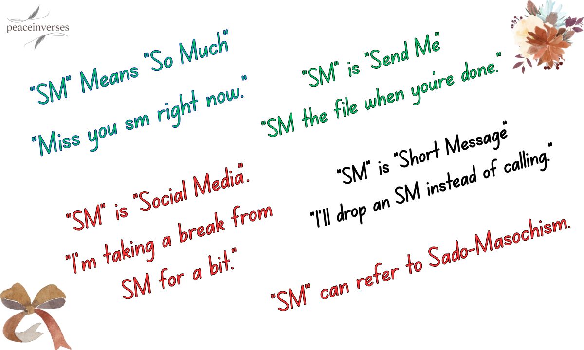 SM Meaning in Text: What It Truly Represents in Modern Digital Chats 2025