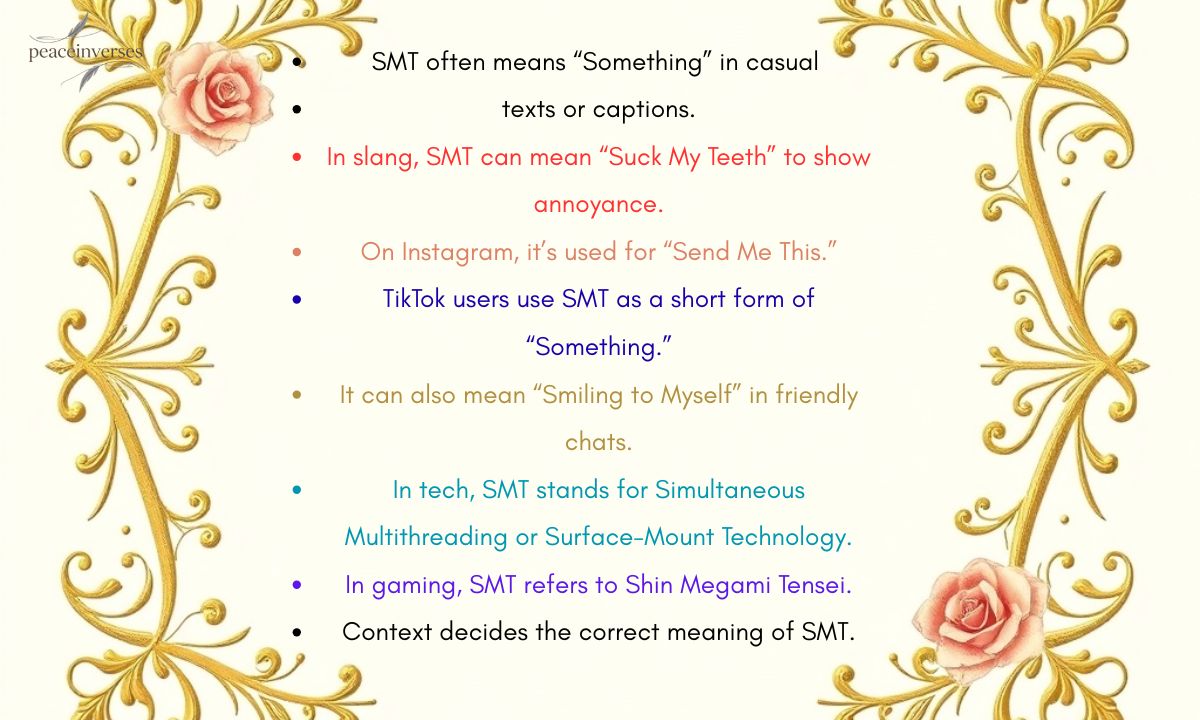 SMT Meaning in Chats & Messages: Complete Guide (2025)