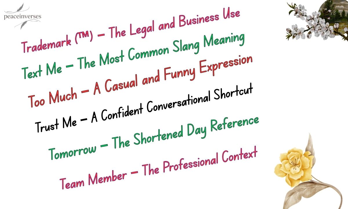 TM in Text Messages: Meaning, Usage, and Best Alternatives (2025 Guide)