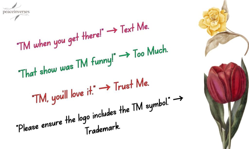 Understanding the Tone Behind TM