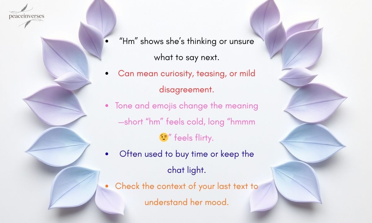 What Does “Hm” Mean in a Text from a Girl? Decode Every Hidden Message 2025